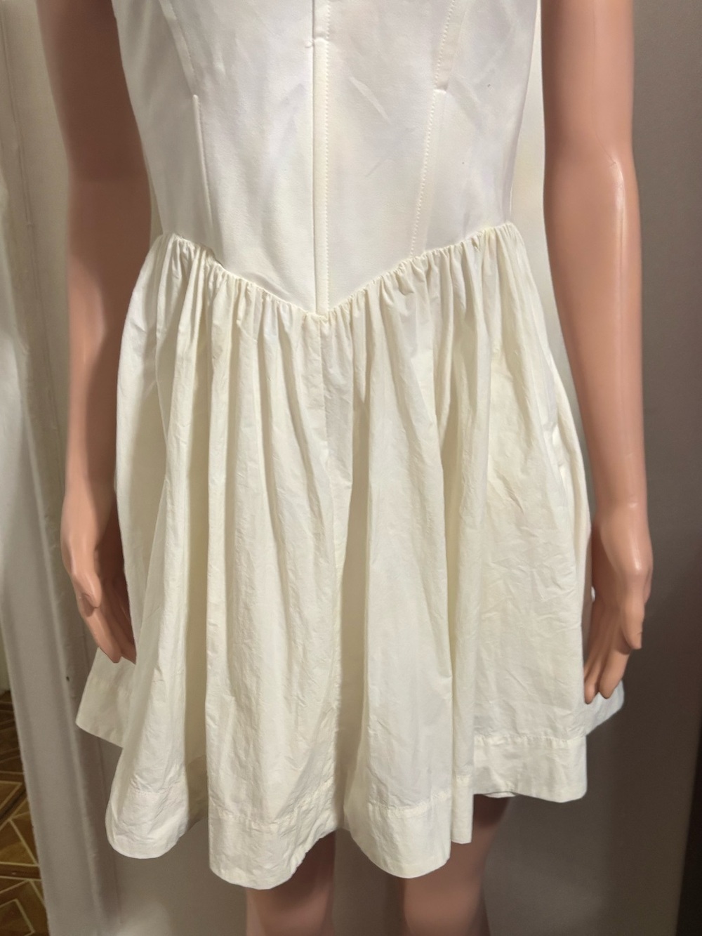 NWT BHLDN by Anthropologie Sleeveless Scoop-Neck Fit & Flare Mini Dress - Picture 5 of 15